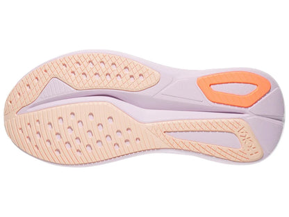HOKA Women's Mach 7 in Lilac Cream/Tangerine Glow