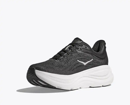 HOKA Women's Bondi 9 in Black / White