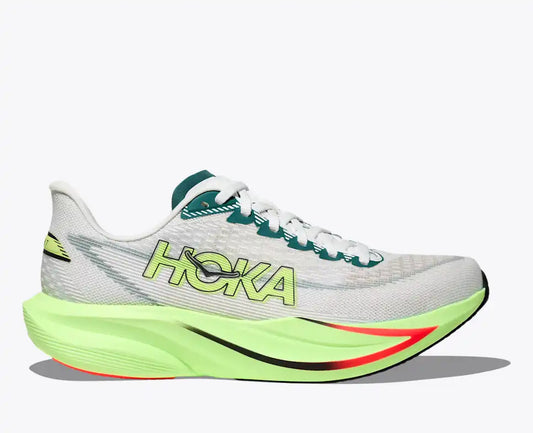 HOKA Men's Mach 7 in Frost / Neon Yuzu